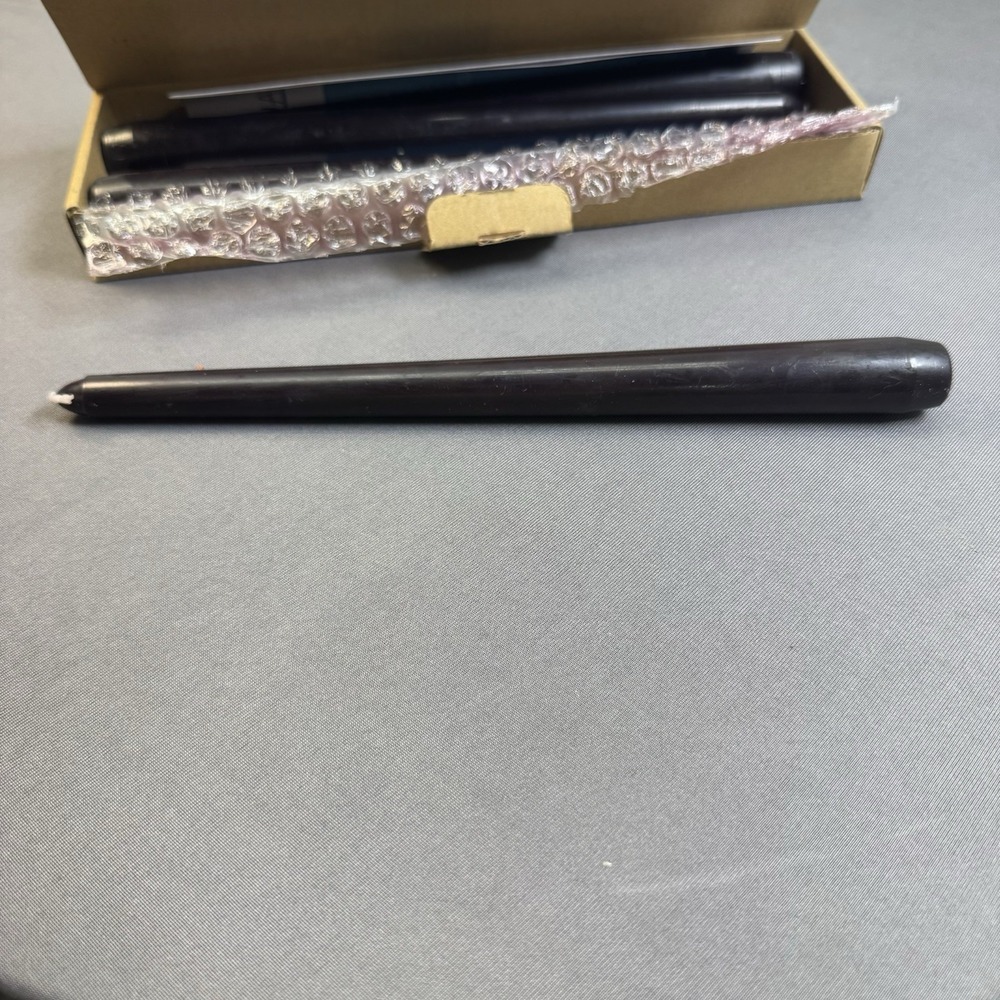 NIB 4 Packβ Black 10" Taper Candlesticks
